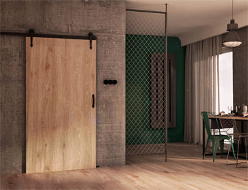 Раздвижная система LOFT от Laguna (Польша) для межкомнатных дверей