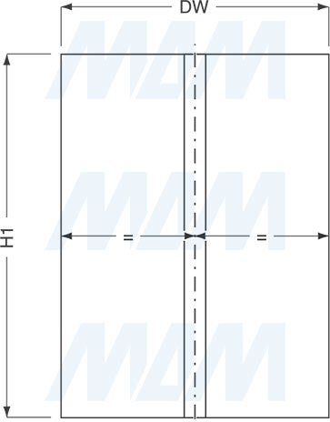Установка врезного корректора фасада, схема 10 (артикул BR05KT7)