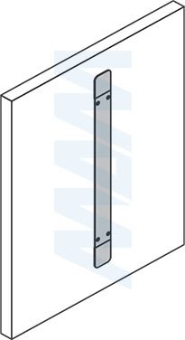 Установка врезного корректора фасада, схема 12 (артикул BR05KT7)