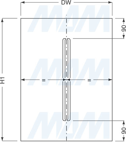 Установка врезного корректора фасада, схема 15 (артикул BR05KT7)