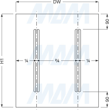 Установка врезного корректора фасада, схема 16 (артикул BR05KT7)