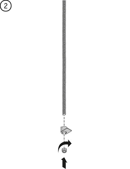 Установка натяжного механизма PS19 (артикул BR20501001), схема 2