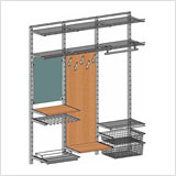 Элементы системы HOME SPACE для гардеробной