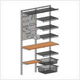 Элементы системы HOME SPACE для гаража или мастерской