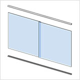 Элементы Ш-образного профиля