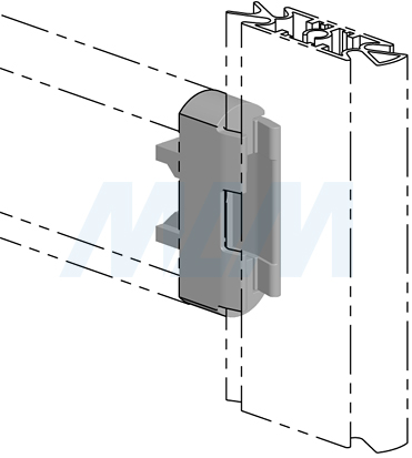 Установка поперечного крепления SLIM (артикул SL3532)