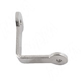 Соединитель для стекла двойной (90 град) хром