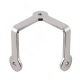 Соединитель для стекла тройной, хром ART.2-CR