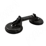 Присоска для стекла, двойная, черная GL144.02BL