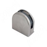 Коннектор ДСП-стекло 8-12 мм, держатель для стекла, никель сат.