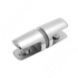 Полкодержатель для стекла 8-10 мм двухсторонний, хром MV15DZCR