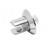 Крепление полки к зеркалу 8-10 мм, хром MV15TZCR