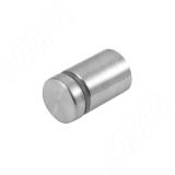 Крепление зеркала/стекла к стене с выносом 20 мм, D16, никель сат. RH16X20SN