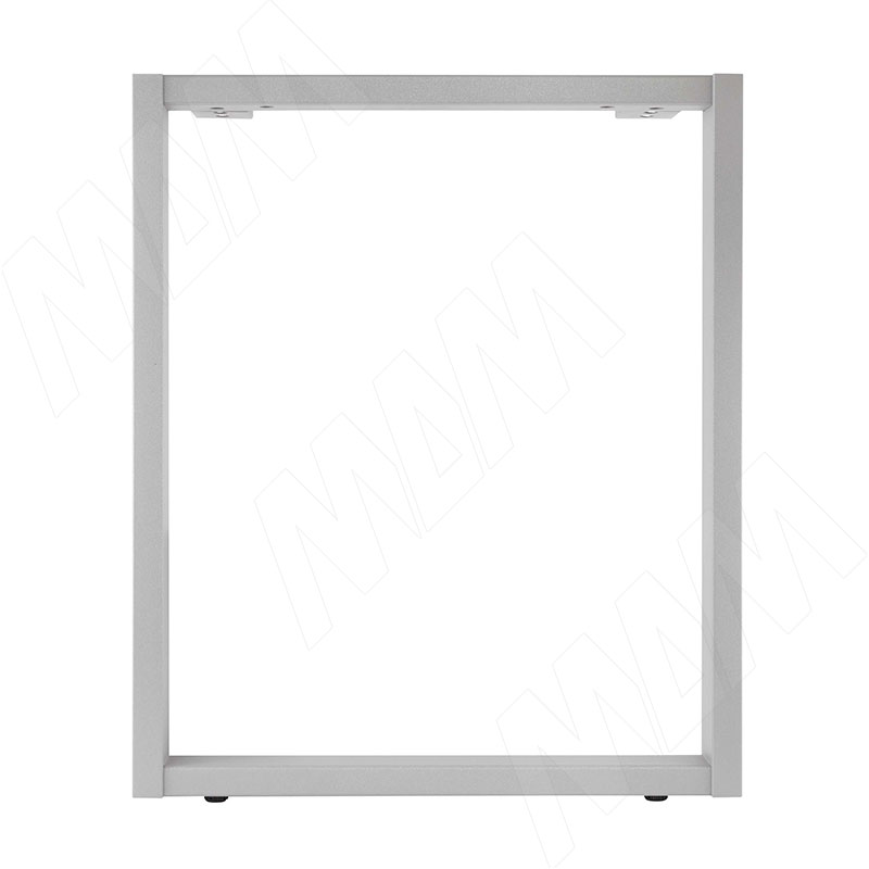 Пилар опора для стола П-образная, 60х30, 50х30 H715+15 мм, хром матовый, 1шт. фото товара 1 - П60-50X30/715.CRM