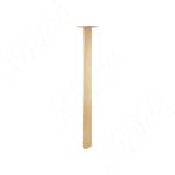 Кордова опора для стола прямоугольная, 50х25мм, H718+12 мм, золото матовое KR50X25/710GL