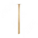 Кордова опора для стола прямоугольная, 50х25мм, H828+12 мм, золото матовое KR50X25/820GL