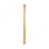 Кордова опора для стола прямоугольная, 50х25мм, H878+12 мм, золото матовое KR50X25/870GL