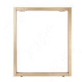 Пилар опора для стола П-образная, 60х30, 50х30 H715+15 мм, золото матовое, 1шт.