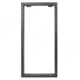 Пилар опора для стола П-образная, 60х30, 445xH1040 (+10 мм), графит