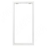 Пилар опора для стола П-образная, 60х30, 445xH1040 (+10 мм), белый (RAL 9003, муар)