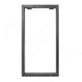 Пилар опора для стола П-образная, 60х30, 445xH870 (+10 мм), графит