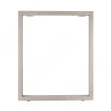 Пилар опора для стола П-образная, 60х30, H715+10 мм, бежевый металлик, 1шт.