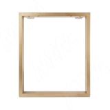 Пилар опора для стола П-образная, 60х30, H715+10 мм, золото матовое