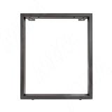 Пилар опора для стола П-образная, 60х30, H715+10 мм, графит, 1шт.