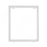 Пилар опора для стола П-образная, 60х30, H715+10 мм, белый, 1шт.