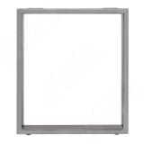 Опора для стола П-образная, 60х30, H725+5мм, хром матовый, 1шт. П60X30/720 AL