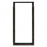 Пилар опора для стола П-образная, 60х30, 445хH820-870 (+10 мм), черный (RAL 9005, муар)