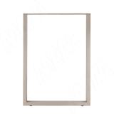 Пилар опора для стола П-образная, 60х30, H820-870 (+10 мм), бежевый металлик, 1шт.