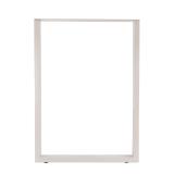 Пилар опора для стола П-образная, 60х30, H820-870 (+10 мм), кремовый матовый, 1шт.