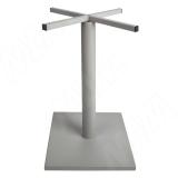 Подстолье с квадратным основ, D60, H700, серый, 1шт. Т 76/715 АЛЮМ МАТ КВ