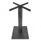 Подстолье 80х80, H715+5мм, черный, 1шт. T80X80/715BL