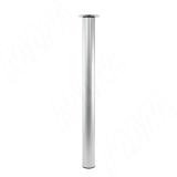 Опора для стола выдвижная, D60/50, H=710-870мм, мат. серебро, 4шт.