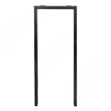 Толедо опора для стола П-образная, 60х30, 445xH1043+15 мм, черный (RAL 9005, муар)