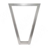 Опора для стола V-образная, 40х40, H715(+10мм), серый металлик, 1шт. V40X40/720 ALM