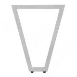 Опора для стола V-образная, 40х40, H720+5мм, хром матовый, 1шт. V40X40/720 AL