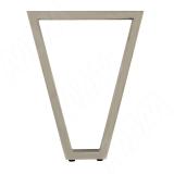 Опора для стола V-образная, 40х40, H720+5мм, хром вулканический, 1шт. V40X40/720 CR