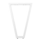 Сальта опора для стола V-образная, 40х40, H820 (+10 мм), белый (RAL 9003, муар)