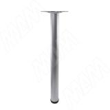 Шанхай опора для стола, D60, H710+25 мм, мат. серебро, 4шт. X4RG 710 MSL 4/N