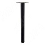 Опора для стола, D60, H710+25 мм, черный, 4шт. X4RG 710 BL 4