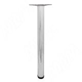 Опора для стола, D60, H710+25 мм, хром, 4шт. X4RG 710 CR 4