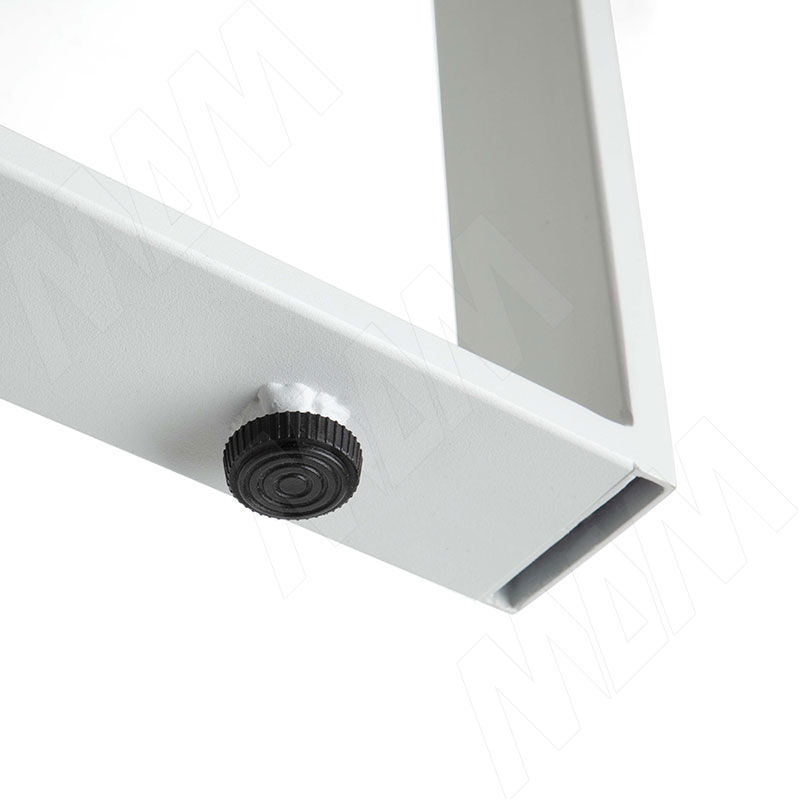 Дижон опора для стола П-образная, 50х10, 445х1040 (+10 мм), белый (RAL 9003, муар) фото товара 2 - DJ50X10/445X1040 WT