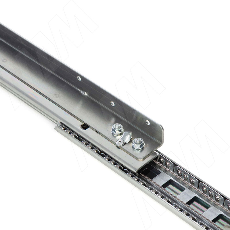 Механизм царг. с увел. длины 47/1100/1840/475, синхрон., с фиксатором, оцинк. фото товара 2 - EX-47-1100-875.SL