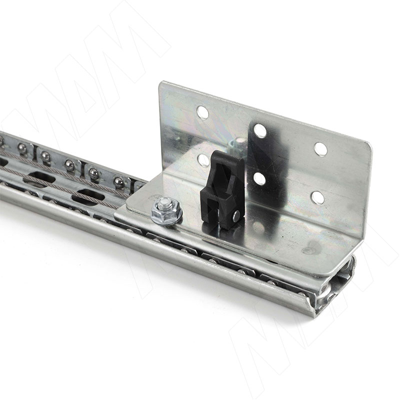 Механизм царг. без увел. длины 35/520/520/80, синхрон., с фиксатором, оцинк. фото товара 2 - IN-35-520-330.SL