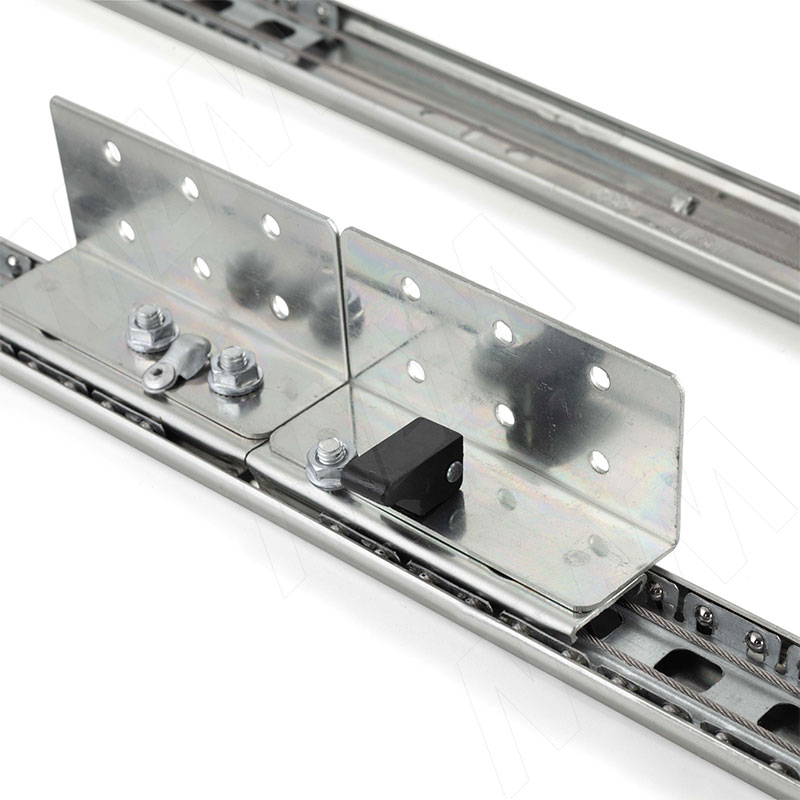 Механизм царг. без увел. длины 35/520/520/80, синхрон., с фиксатором, оцинк. фото товара 3 - IN-35-520-330.SL