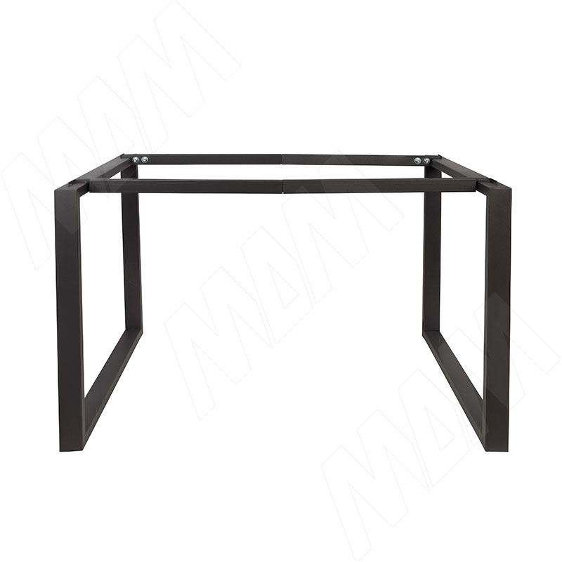 Штутгарт металлокаркас-стола телескопического 715х1200/1300/1400/1500/1600х800мм, черный (RAL9005, муар) фото товара 2 - MF.28.715x1200x800.BLC