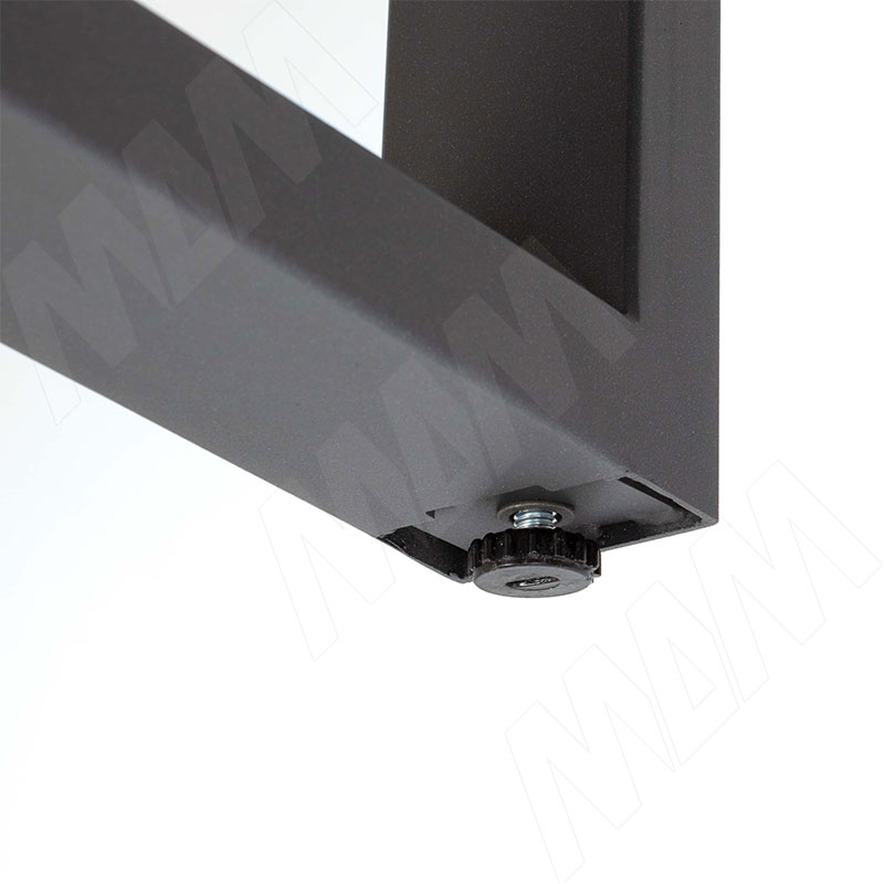 Штутгарт металлокаркас-стола телескопического 715х1200/1300/1400/1500/1600х800мм, графит фото товара 6 - MF.28.715x1200x800.GR